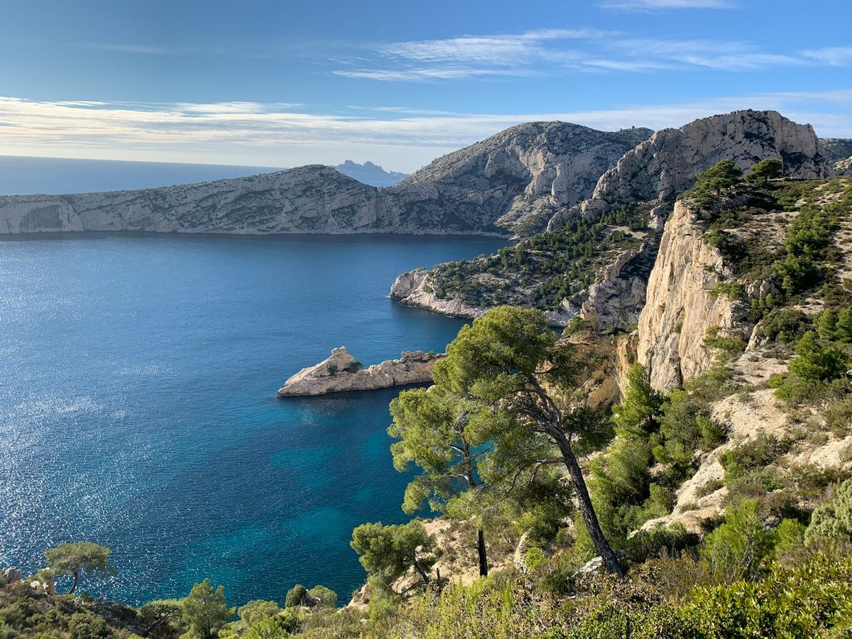 The Calanques coves near Marseille