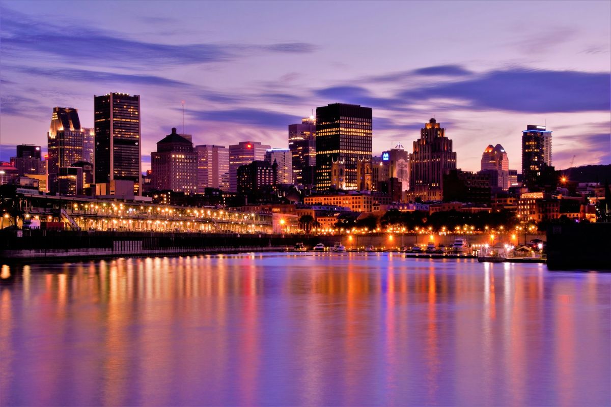 Montreal skyline skyscrapers