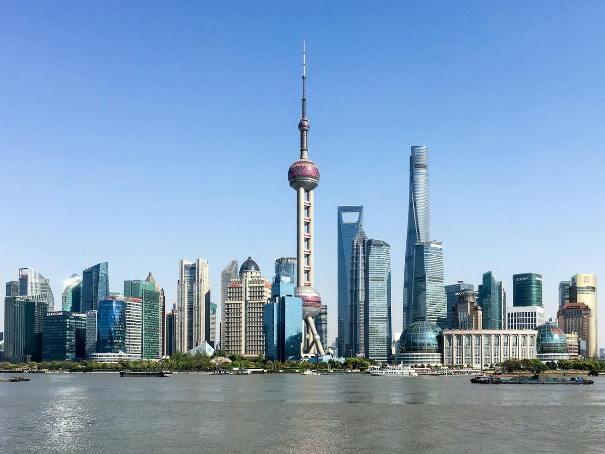 Oriental Pearl Tower and Shanghai skyline
