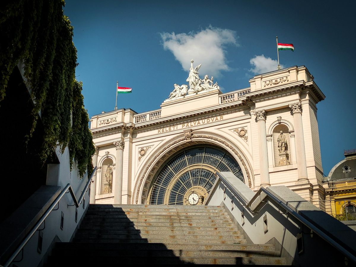 Budapest Keleti railway station building