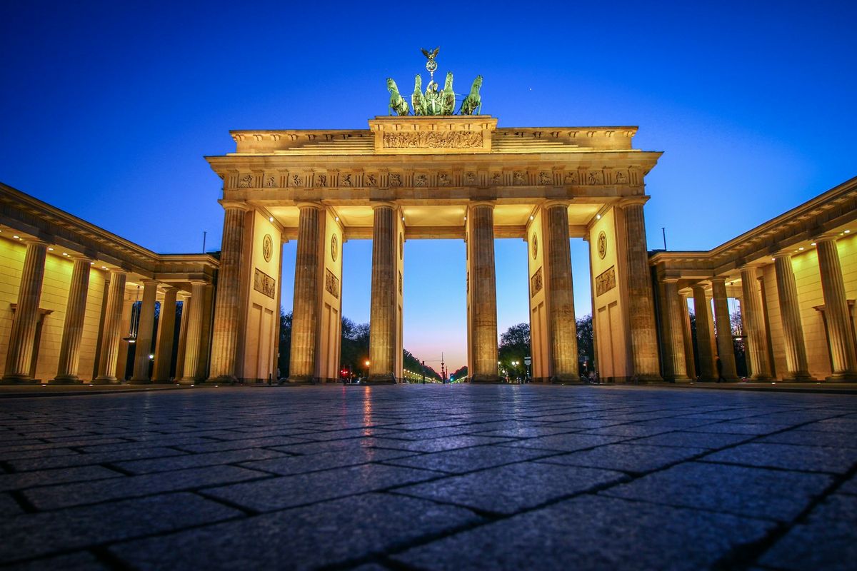 Brandenburg Gate Berlin historic landmark