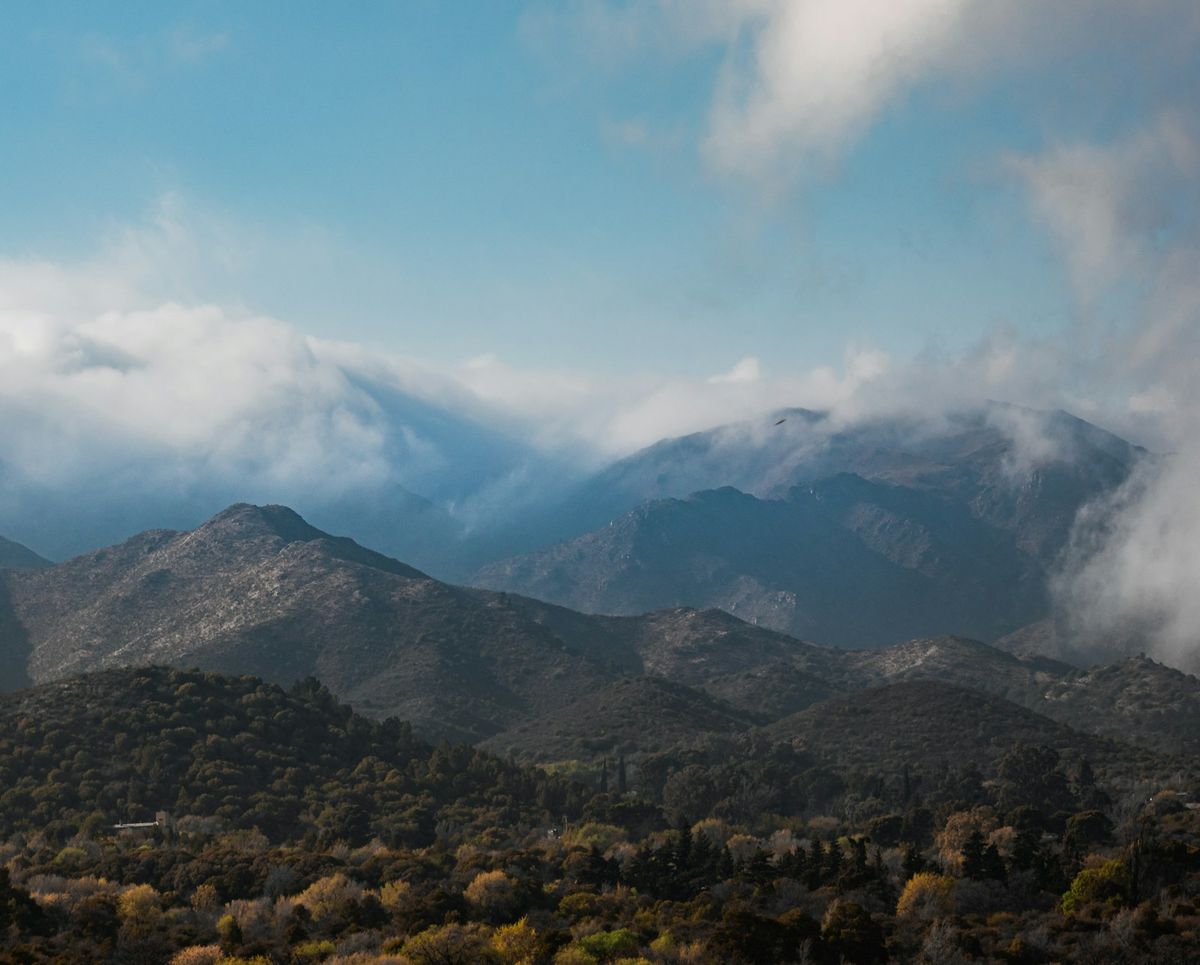 The Sierras de Córdoba mountains near Córdoba, Argentina