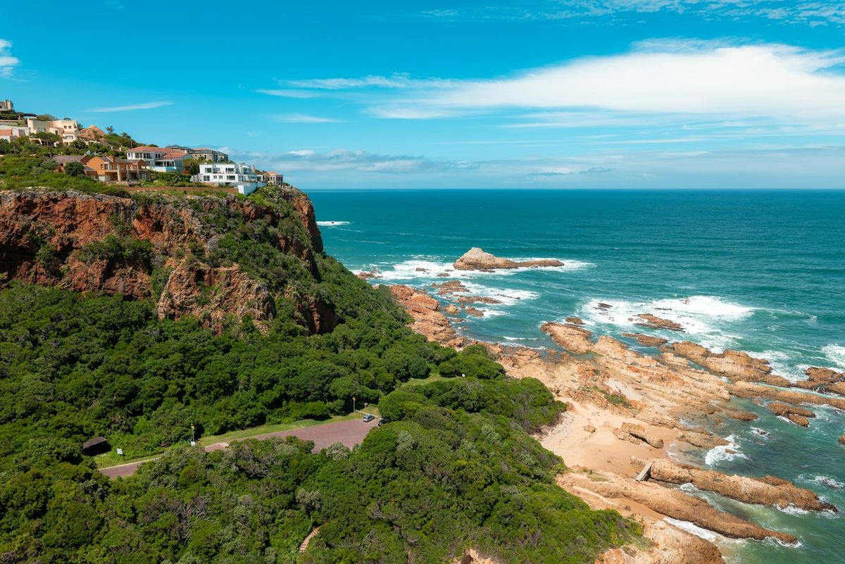 Knysna Heads coastline on South Africa's Garden Route