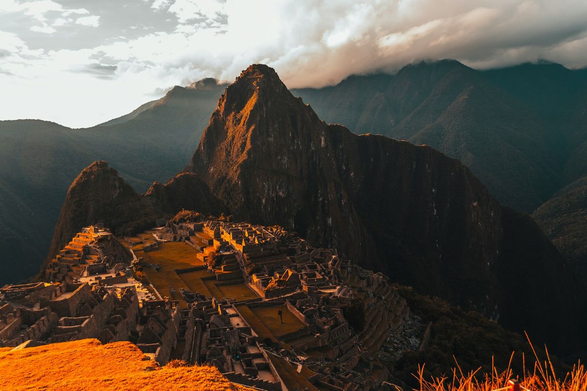 Machu Picchu Inca ruins Peru mountain landscape