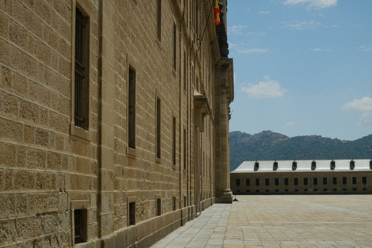 El Escorial monastery and royal site near Madrid, Spain