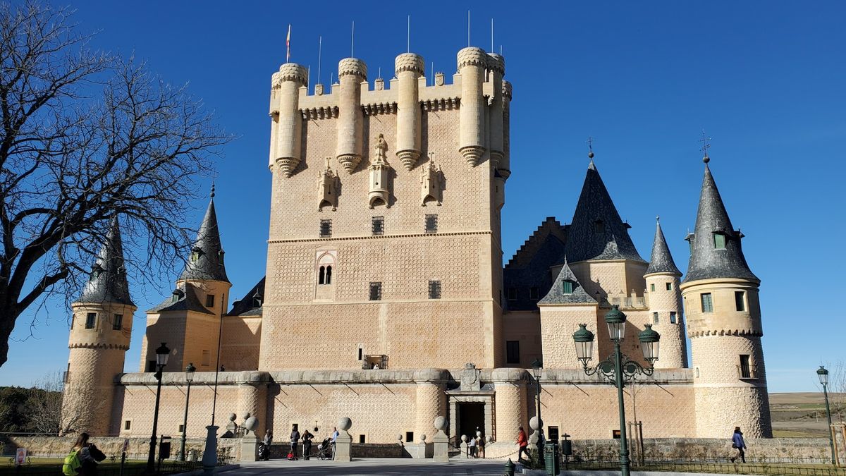 Alcazar of Segovia castle, Spain