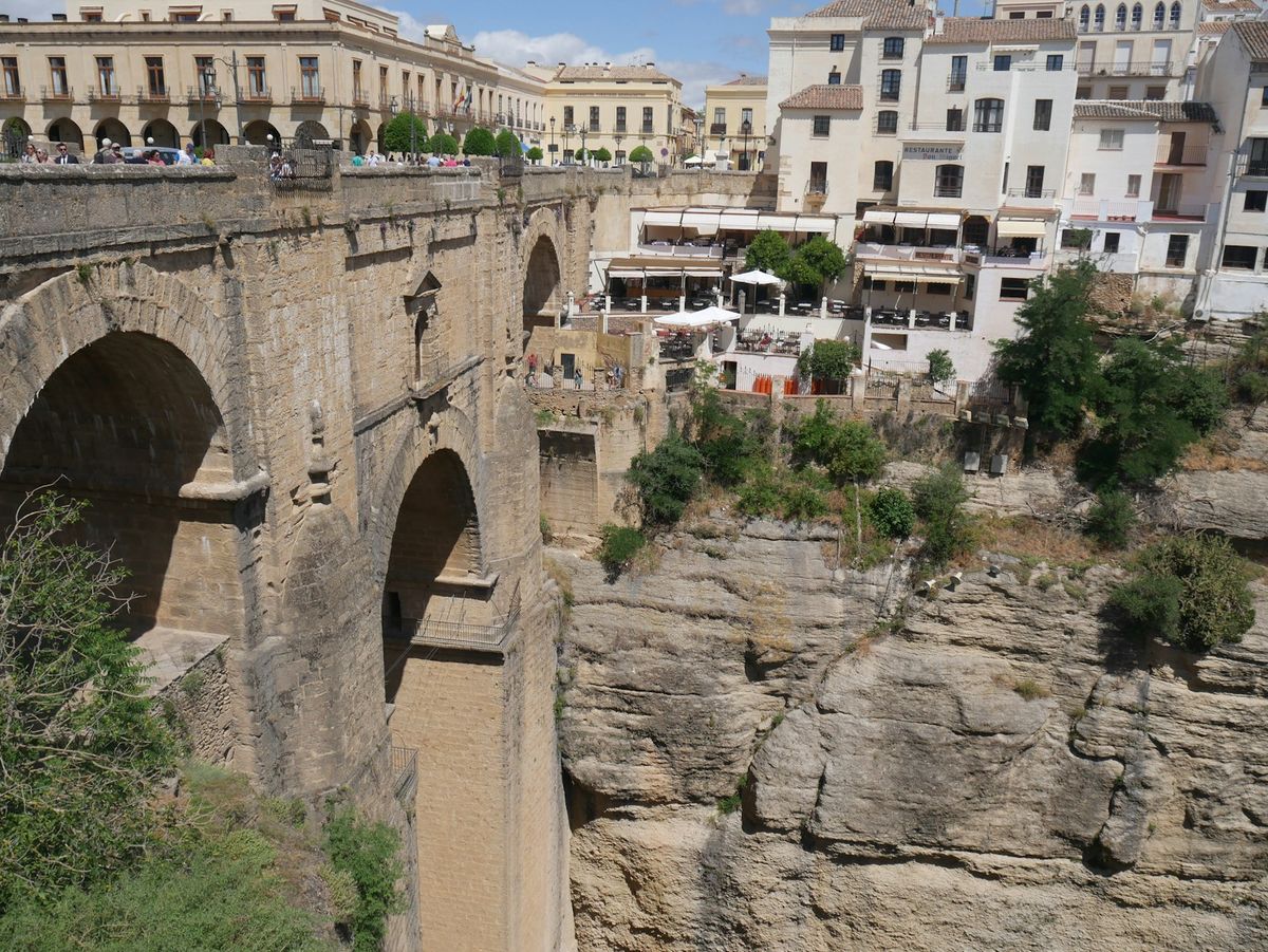 Puente Nuevo bridge over the El Tajo gorge in Ronda, Spain