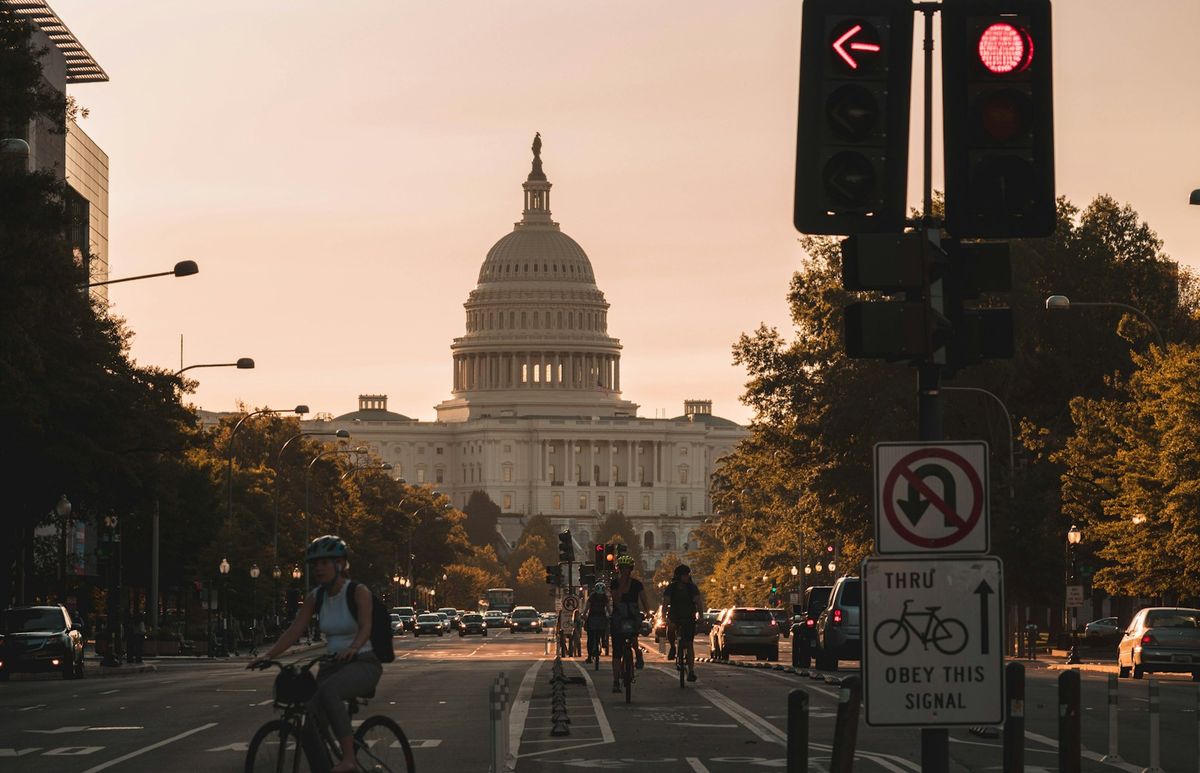 The United States Capitol in Washington DC